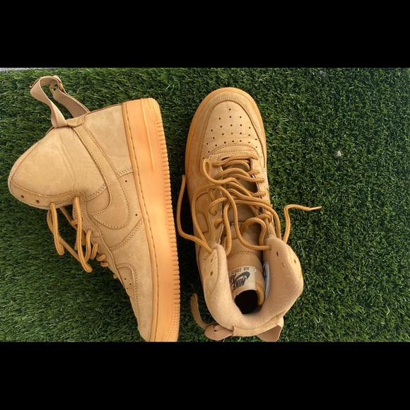 Nike AF1 Flax - Picture 7 of 12